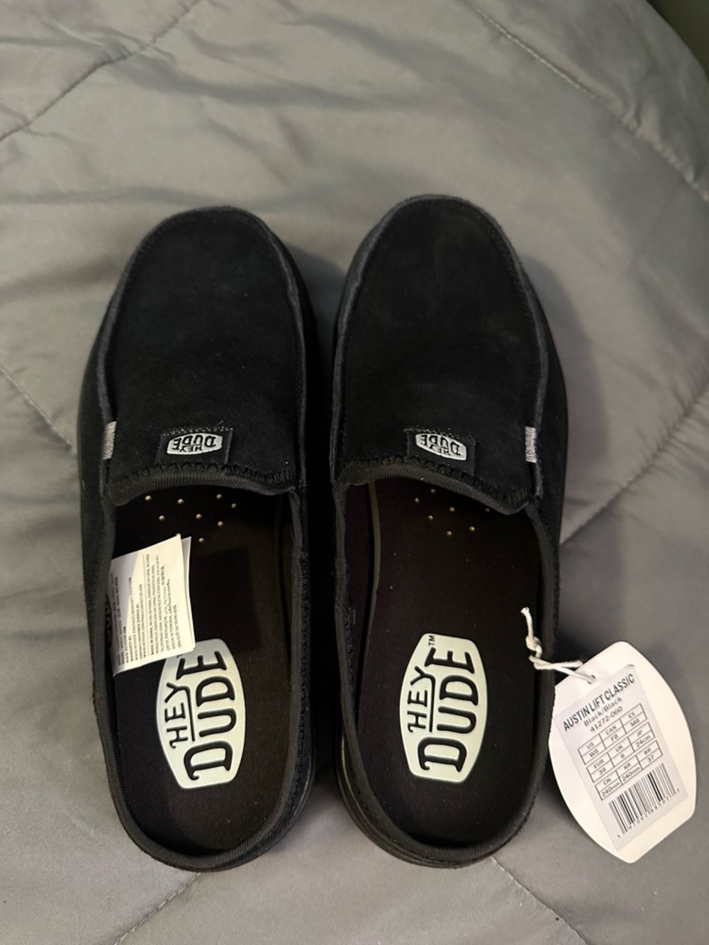 Hey Dude Women’s Austin Slip-Ons in Black